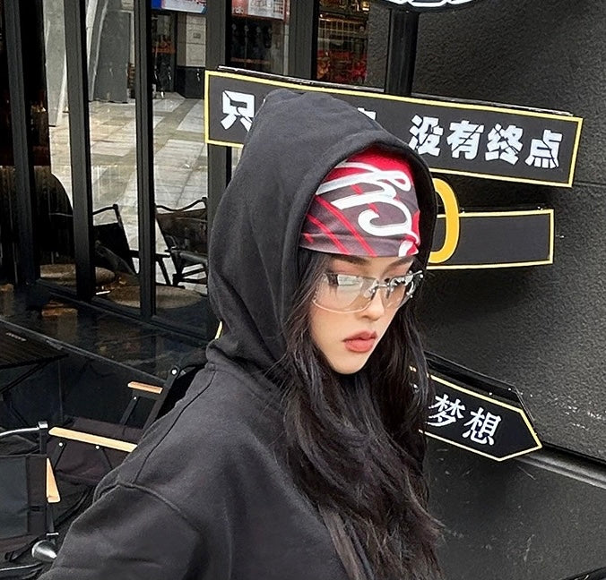 Youxi Island American Retro Multi-Way Cotton Scarf