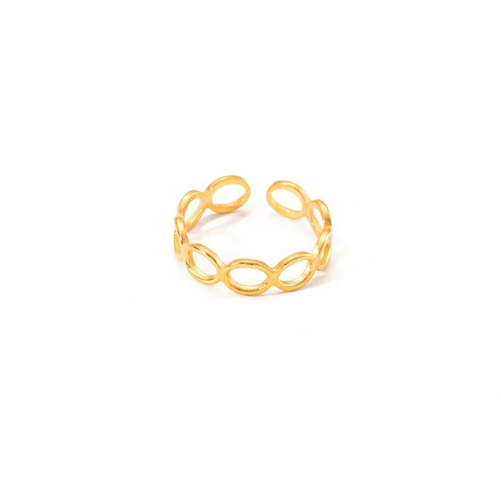 Golden Egypt Collection Greek-Style Bohemian Ring