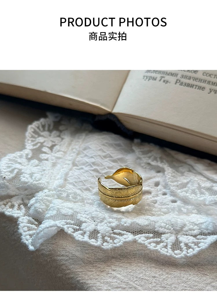 Golden Egypt Collection Greek-Style Bohemian Ring