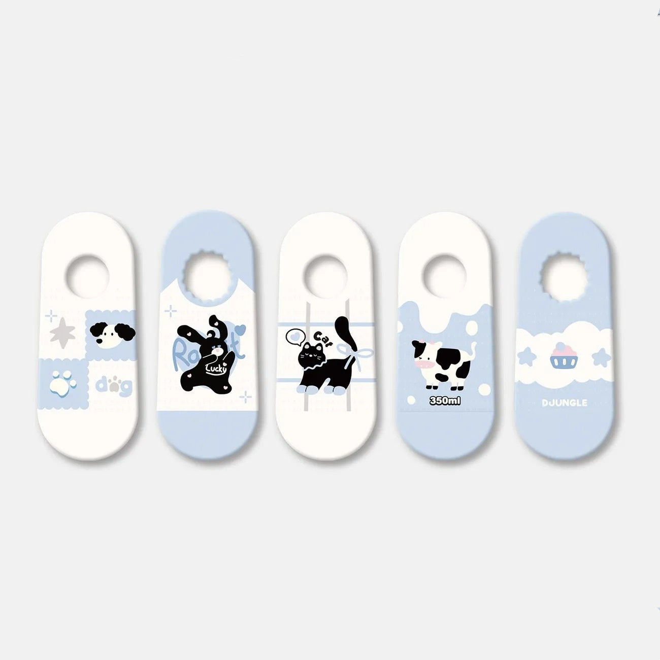 8 Styles Cute Cartoon Breathable Short Socks