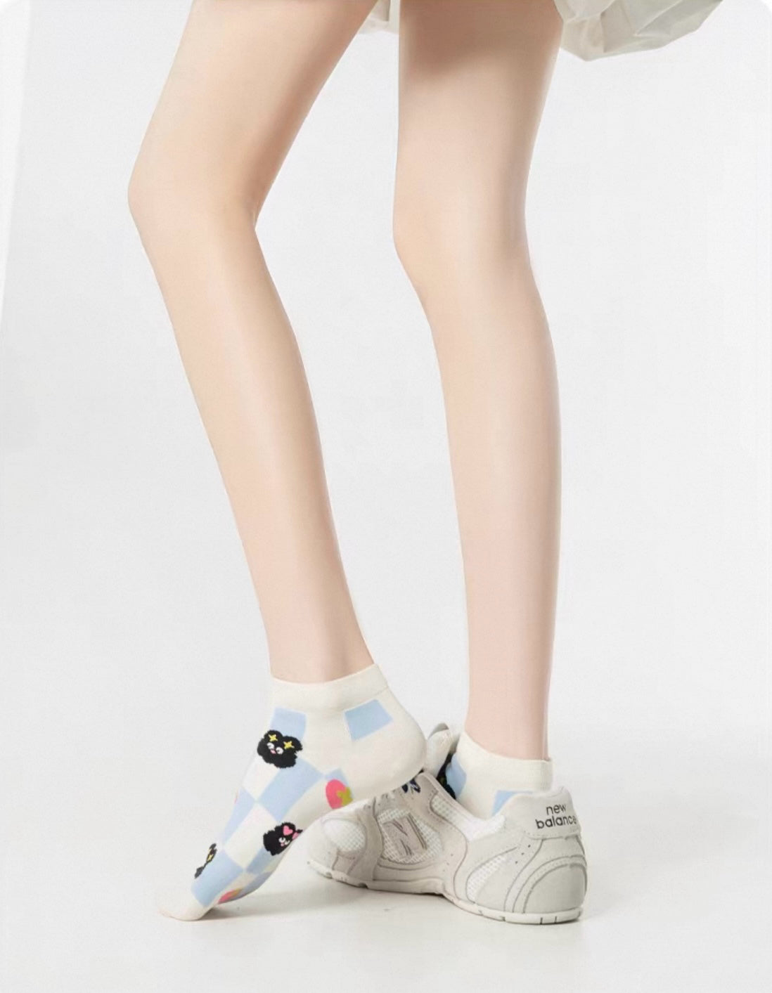 8 Styles Cute Cartoon Breathable Short Socks