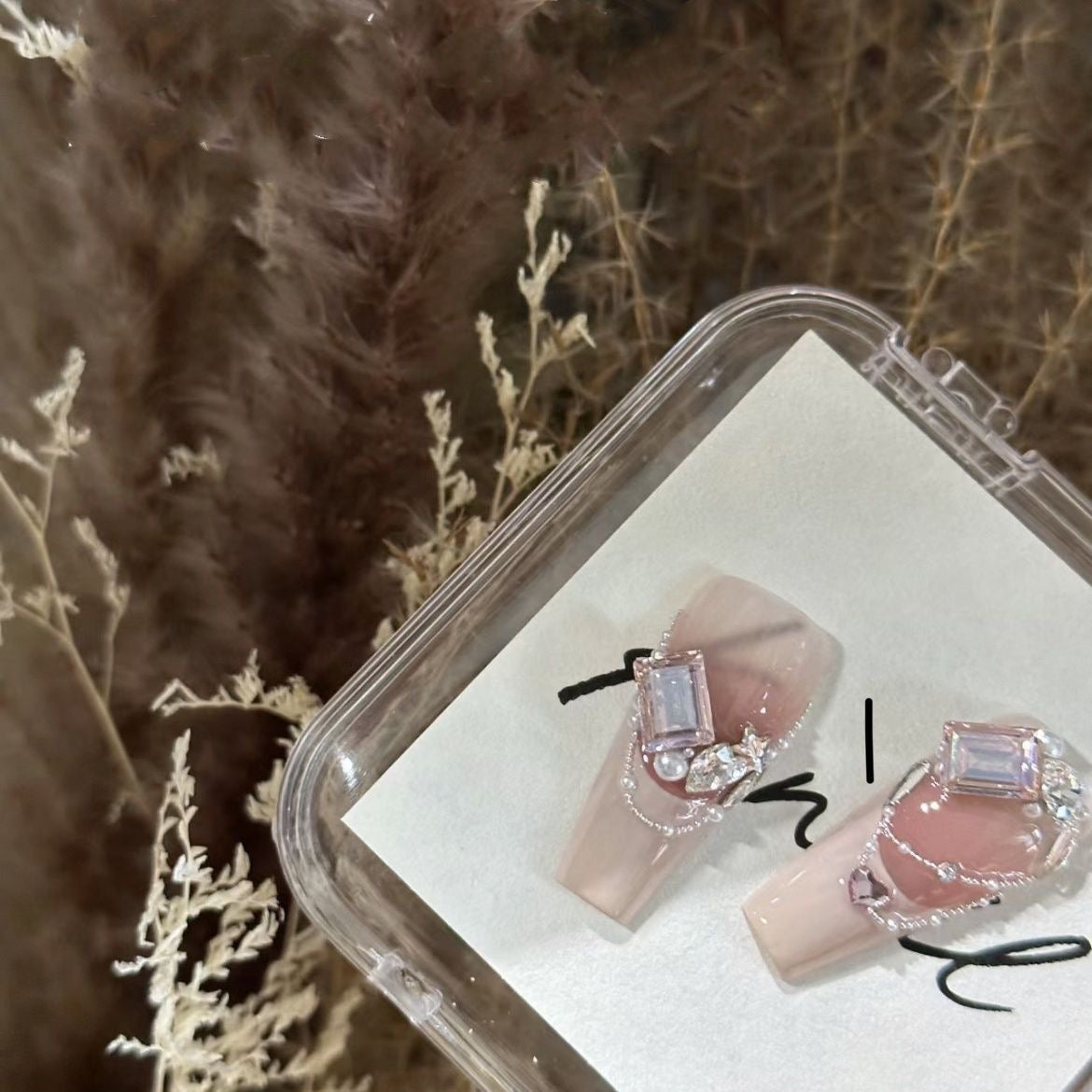 Romantic Blush French Luxe Sweet Press-On Nails