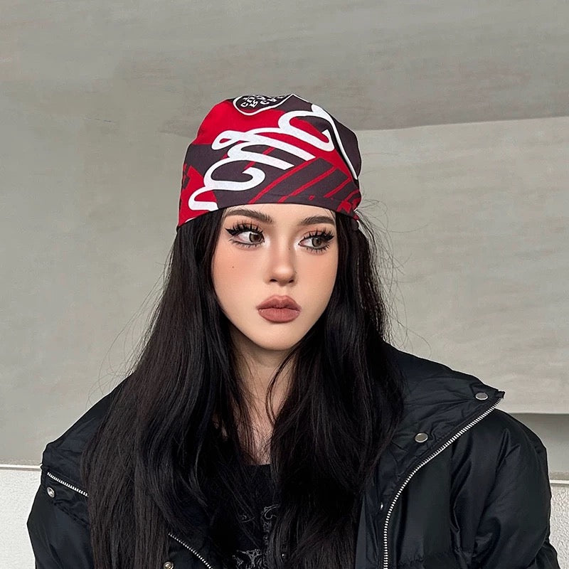 Youxi Island American Retro Multi-Way Cotton Scarf